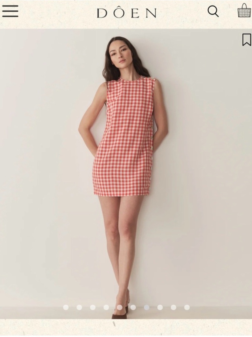 NWT Doen Coralie Dress 8